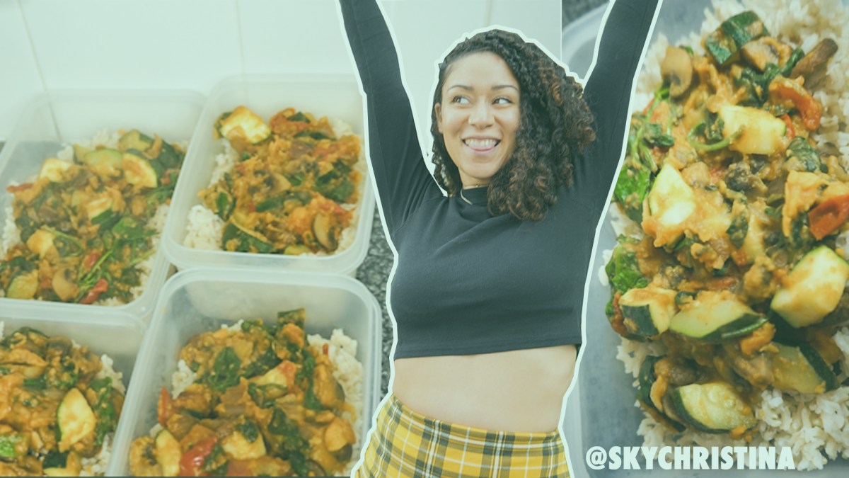 MEAL PREP #1 4 meals, Low budget, Vegan, No Refined Sugar Diet| SKY&nbsp;CHRISTINA